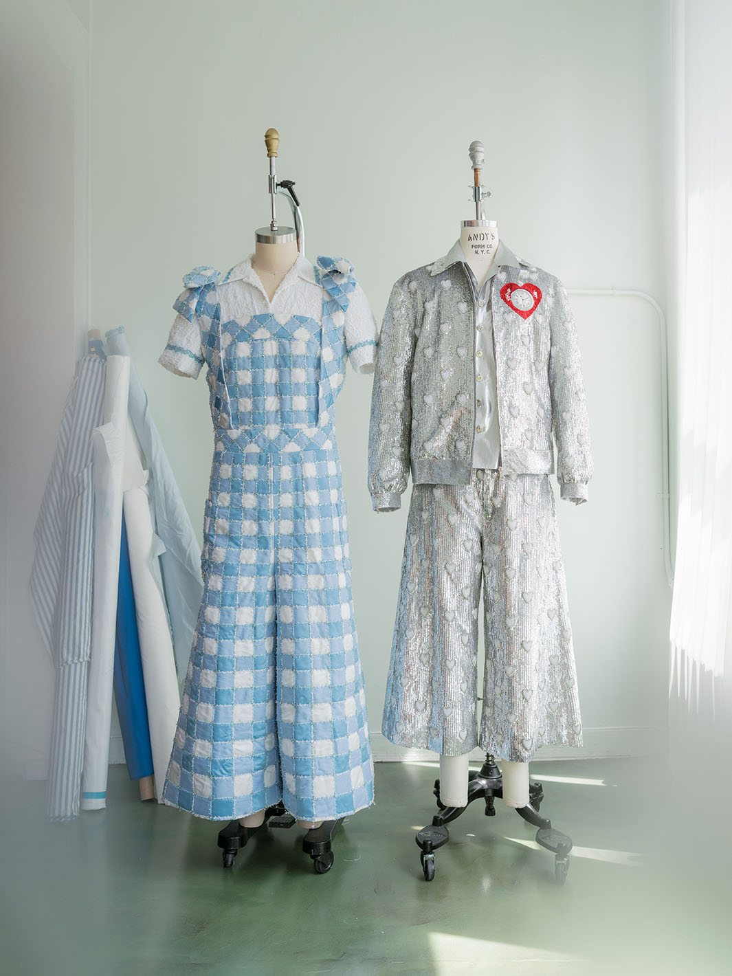 custom-designed Wizard of Oz attire