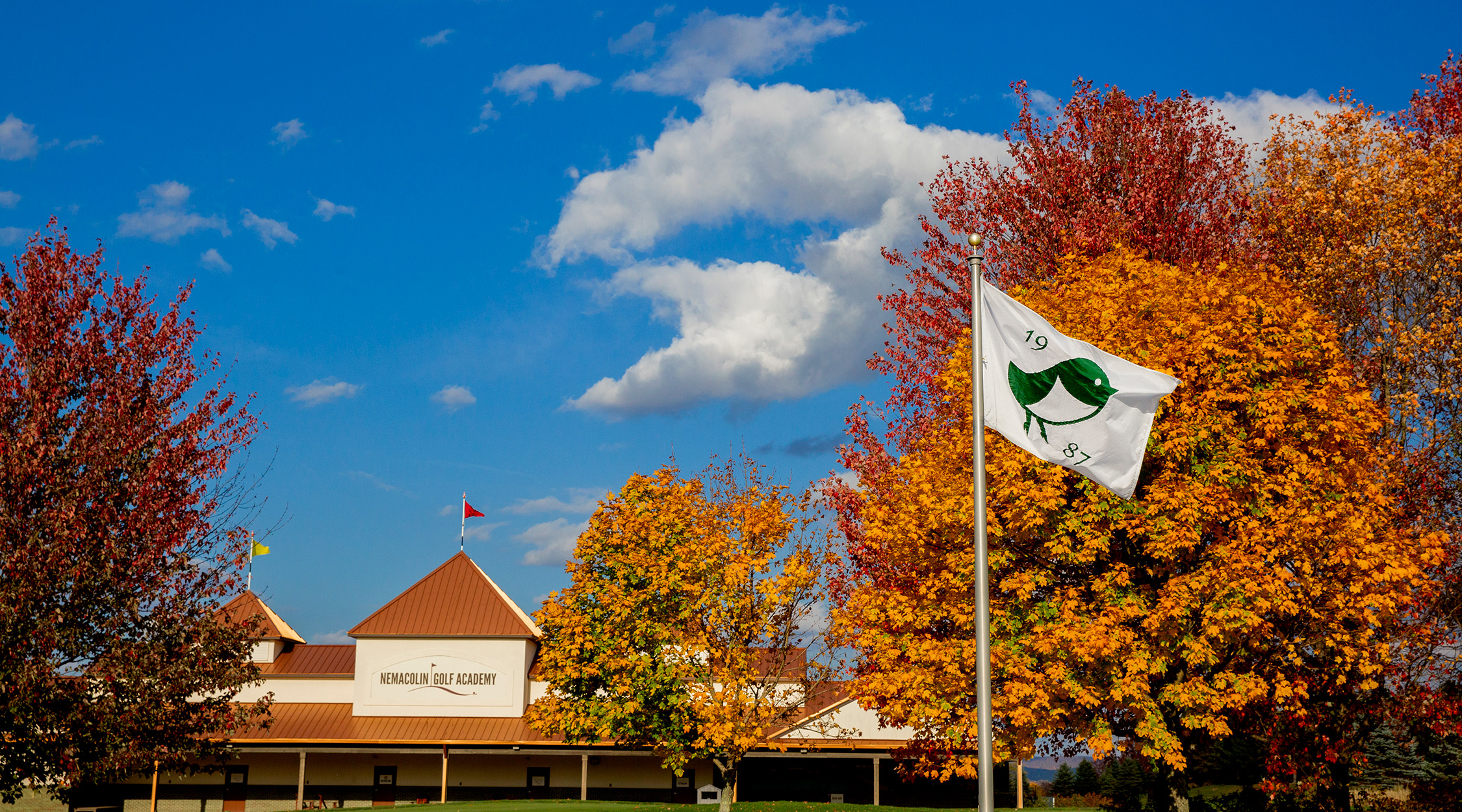 Golf in the Fall, Pennsylvania mountains