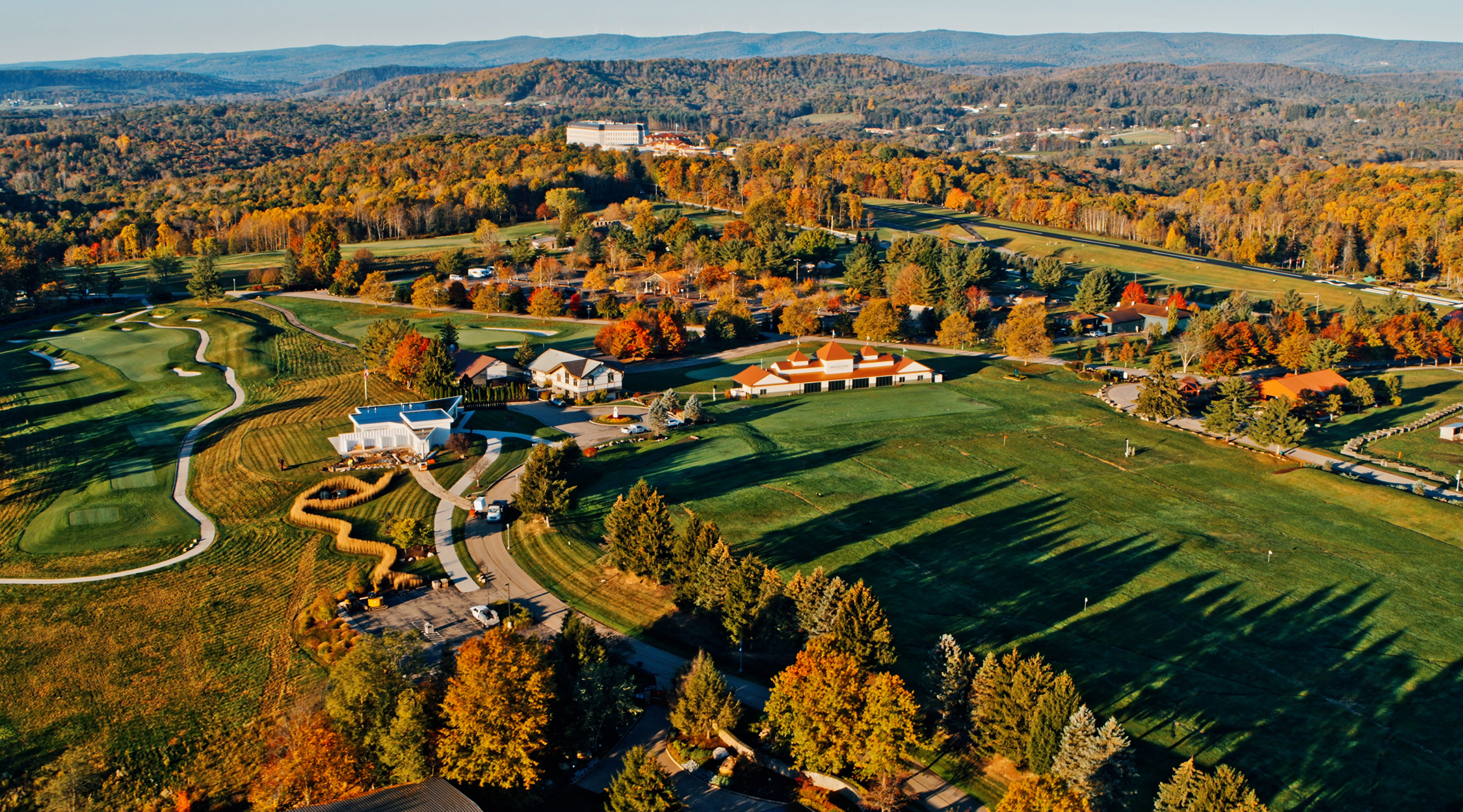 View of the golf course at Nemacolin