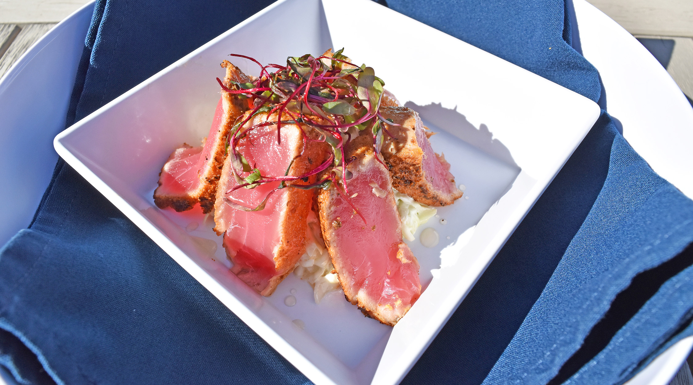 Fall & Winter Menus at Nemacolin; Ahi Tataki at The Peak