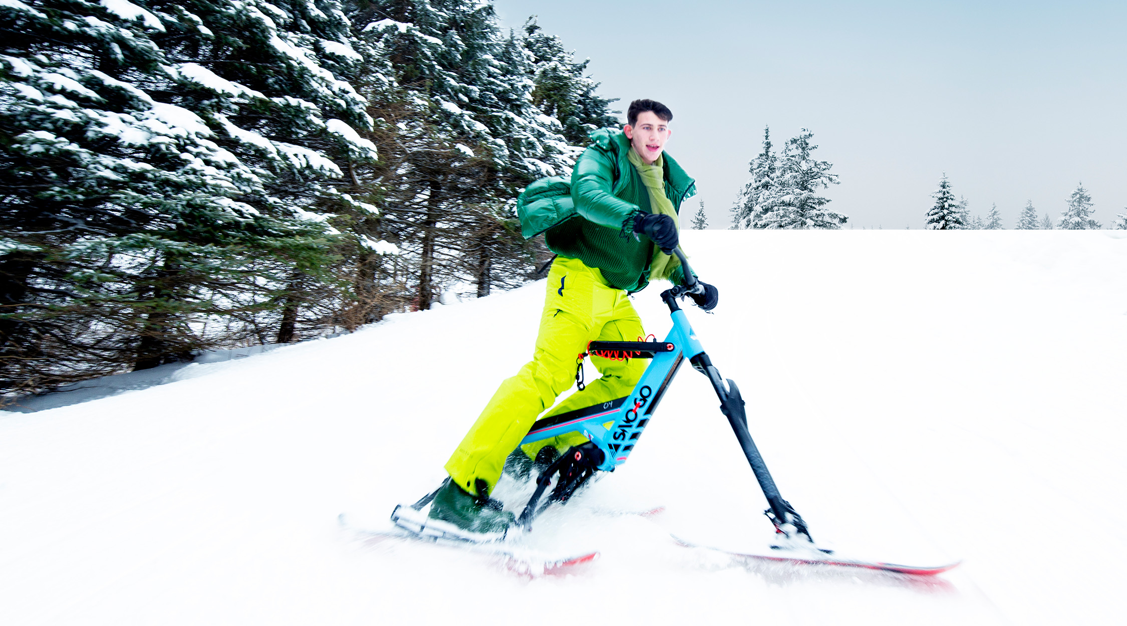 Winter at Nemacolin at The Peak with a Sno-Go | Skiing