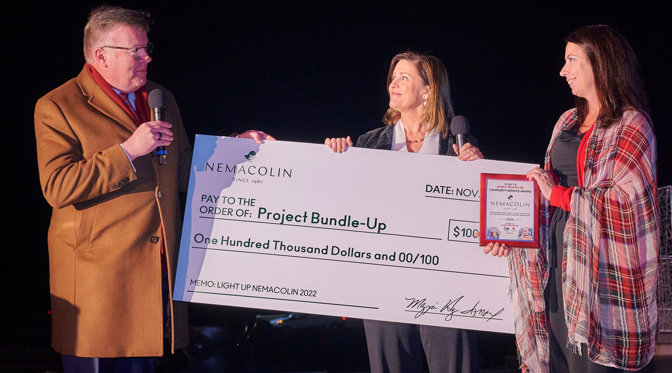 Light Up Nemacolin - Project Bundle-Up Check Presentation