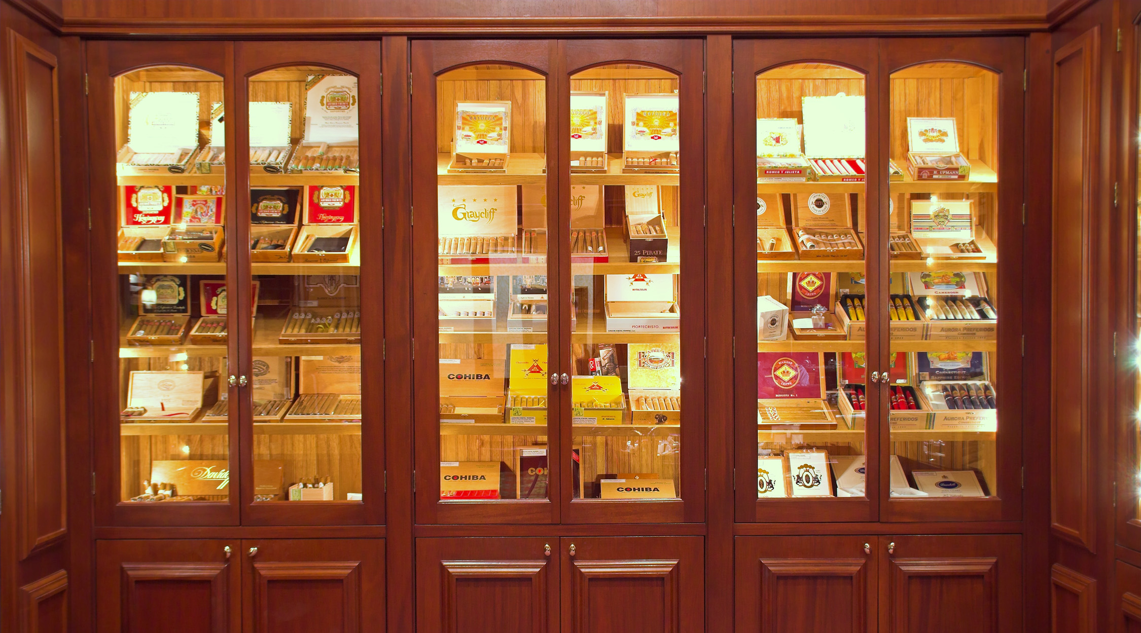 Cigar Humidor in The Hardy Room