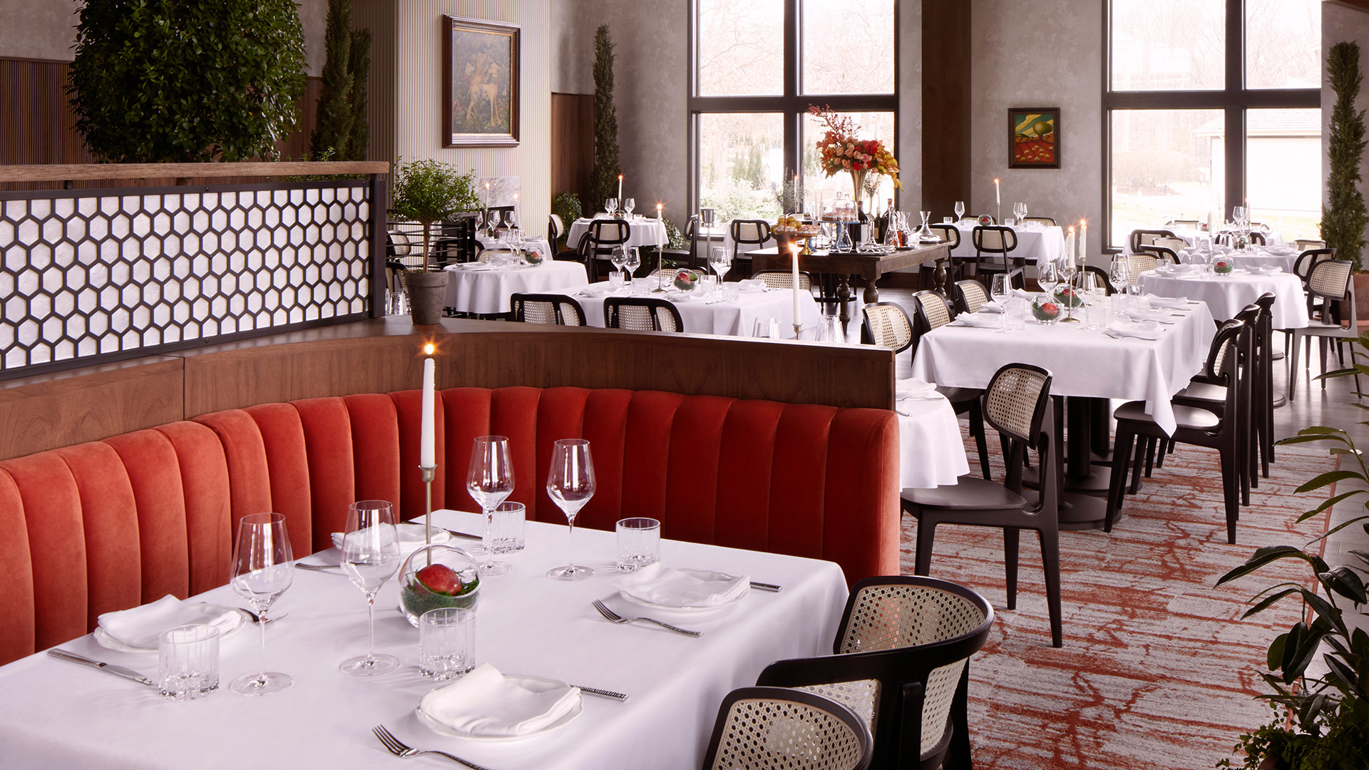 interior of a restaurant